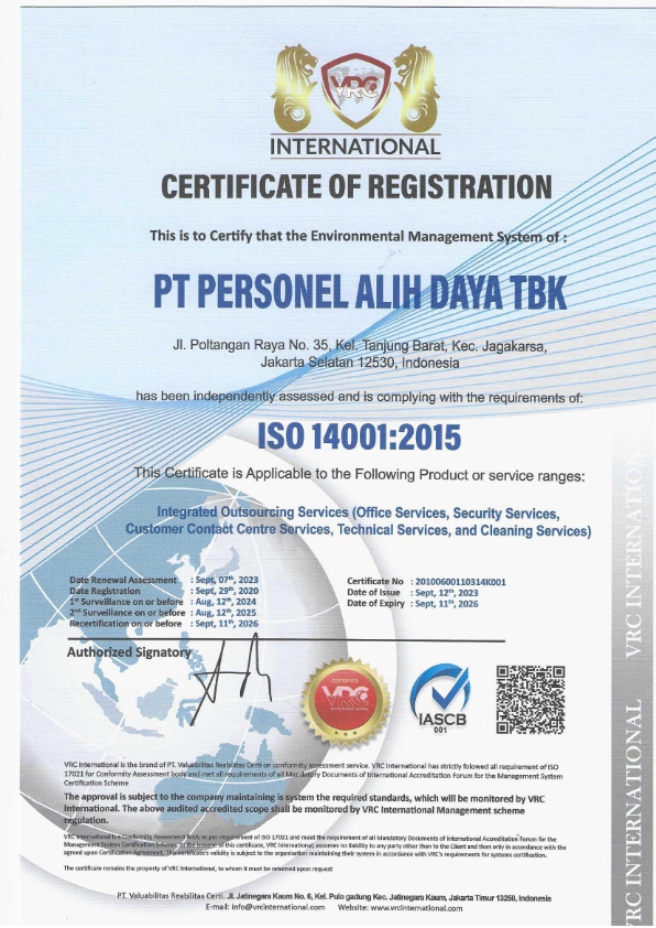 ISO 14001:2015